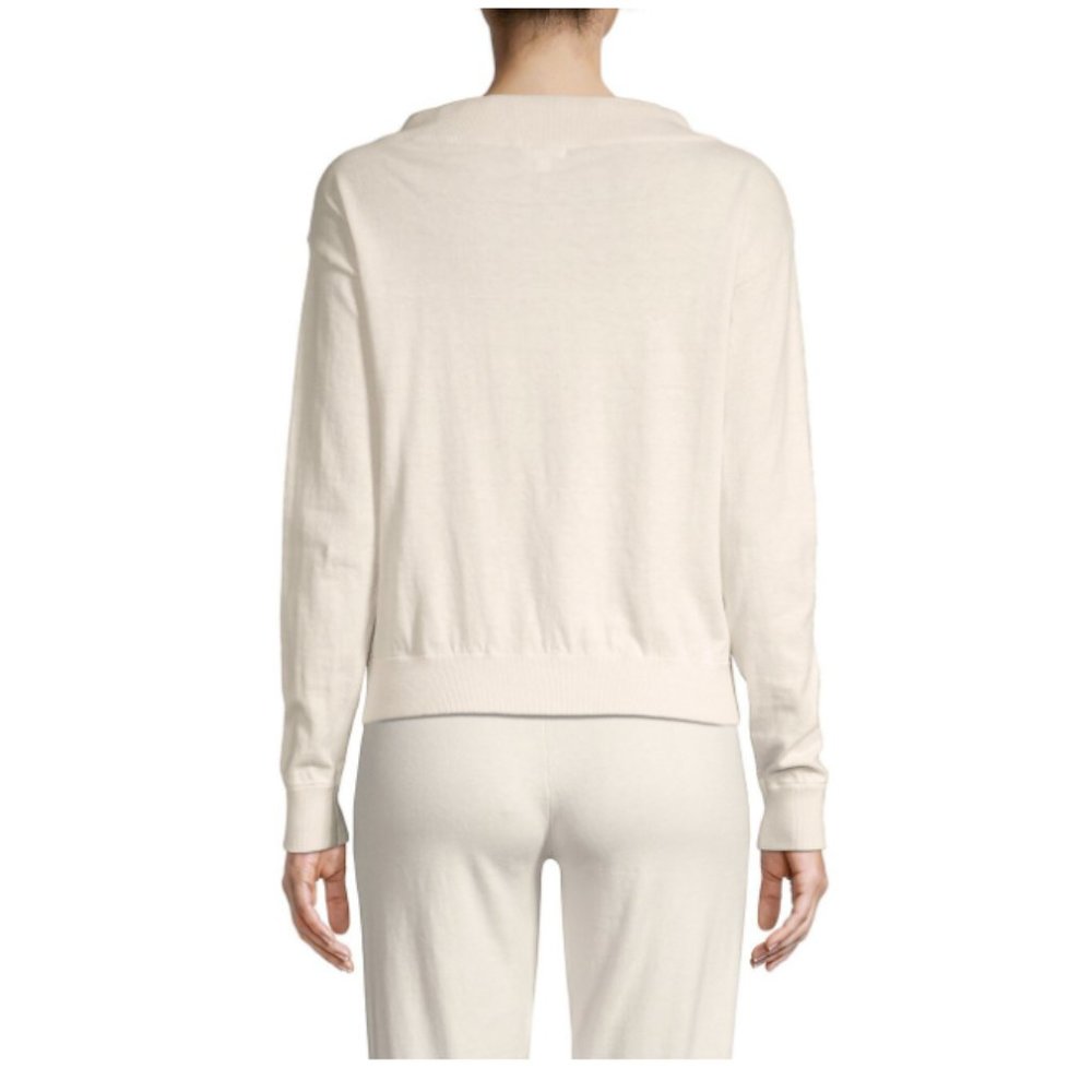 🌹 Minnie Rose Cotton & Cashmere Funnel neck Sweater XL Stone… - Picture 16 of 17